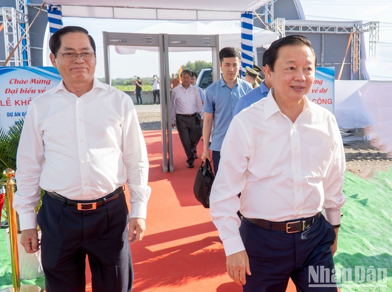 Lễ khởi công cao tốc Biên Hòa Vũng Tàu tại thị xã Phú Mỹ