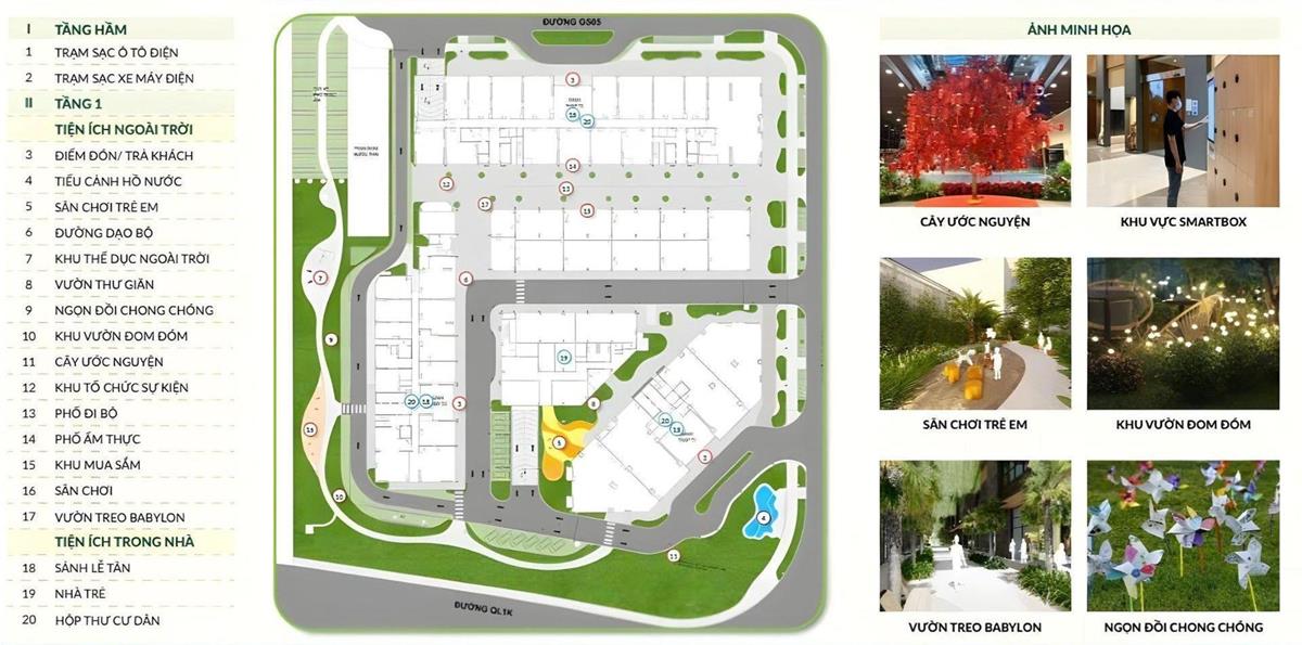 Mặt bằng căn hộ Green Skyline TBS Land