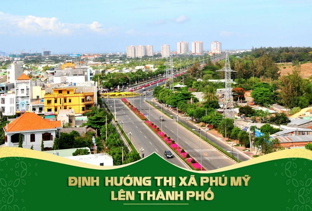 Những điểm mới quy hoạch đất nền thị xã Phú Mỹ