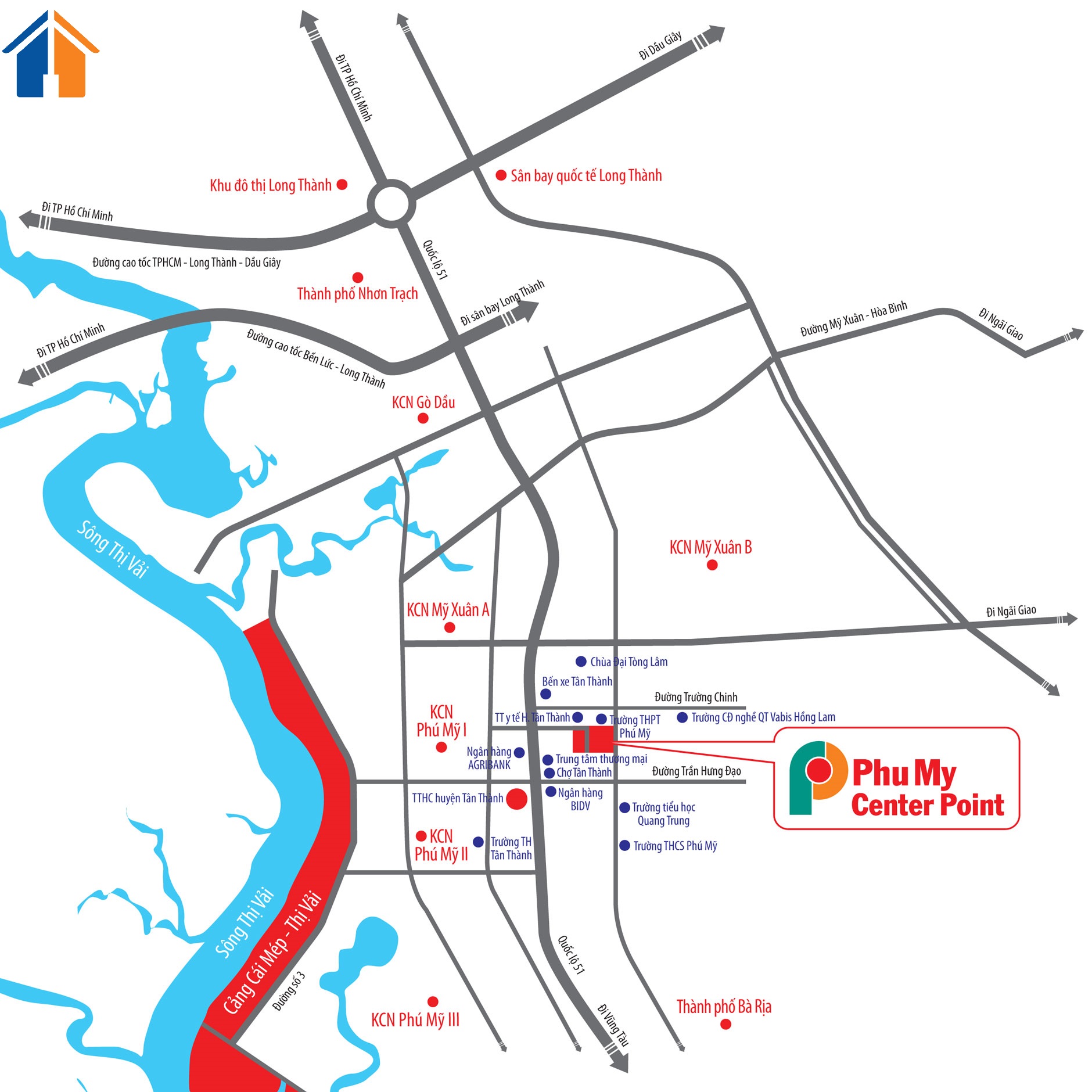 Đánh giá tiềm năng vị trí dự án ATA Phú Mỹ tại thị xã Phú Mỹ