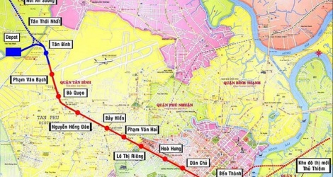 TP.HCM sẽ chọn nhà thầu tuyến metro số 2 theo mô hình chìa khóa trao tay