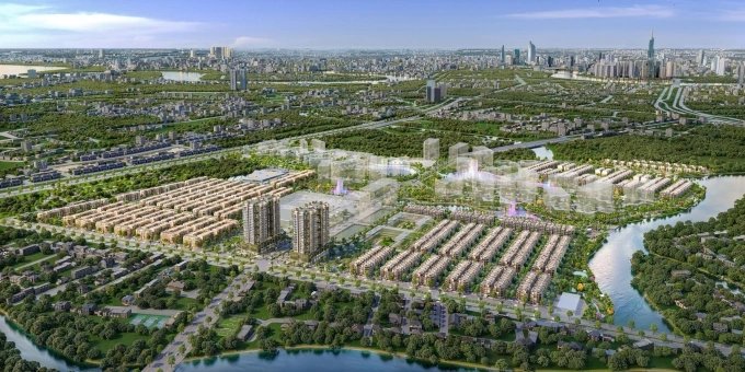 Khu đô thị The Global City, TP Thủ Đức rộng 117,4 ha. Ảnh: Masterise Homes