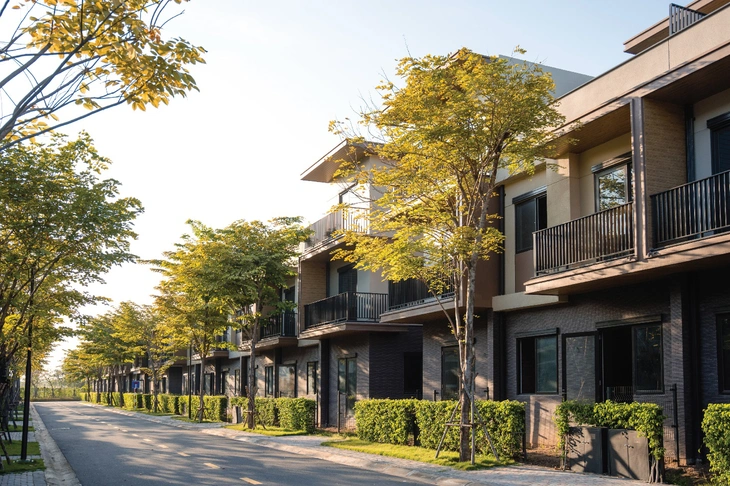 Giai đoạn 1 của Izumi City với 275 sản phẩm đã hoàn thiện, chào đón quý cư dân về an cư - Ảnh: DNCC