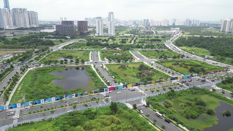 Khu đô thị mới Thủ Thiêm, TP Thủ Đức. Ảnh: MD