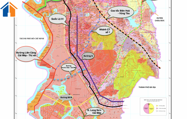 Tuyến giao thông Liên Cảng Cái Mép nối dọc các khu cảng 