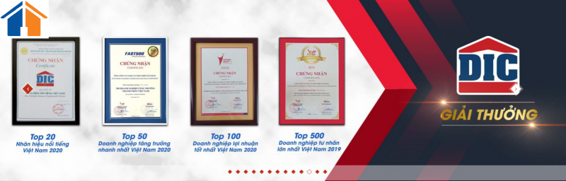 Thành tích khủng của công ty DIC