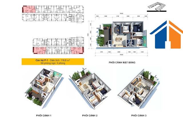 Căn hộ biệt thự sân vườn