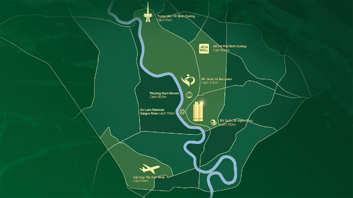 Vị trí The Emerald 68