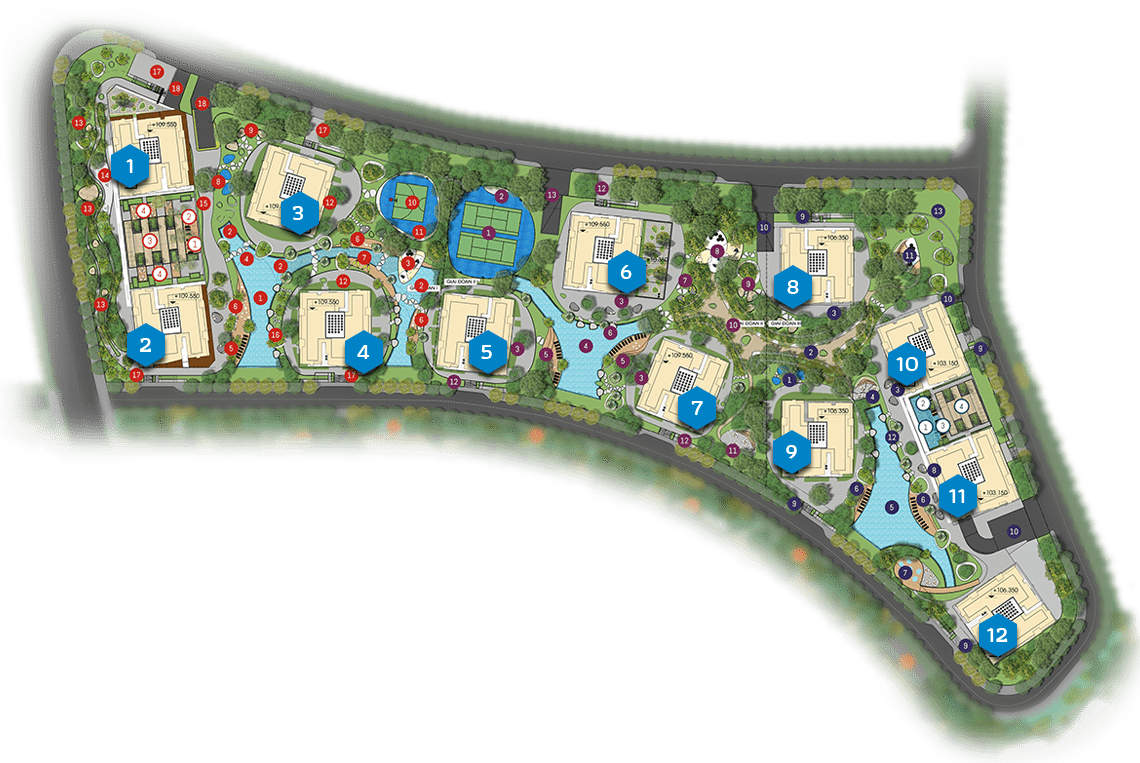 Mặt bằng Datxanhhome Riverside