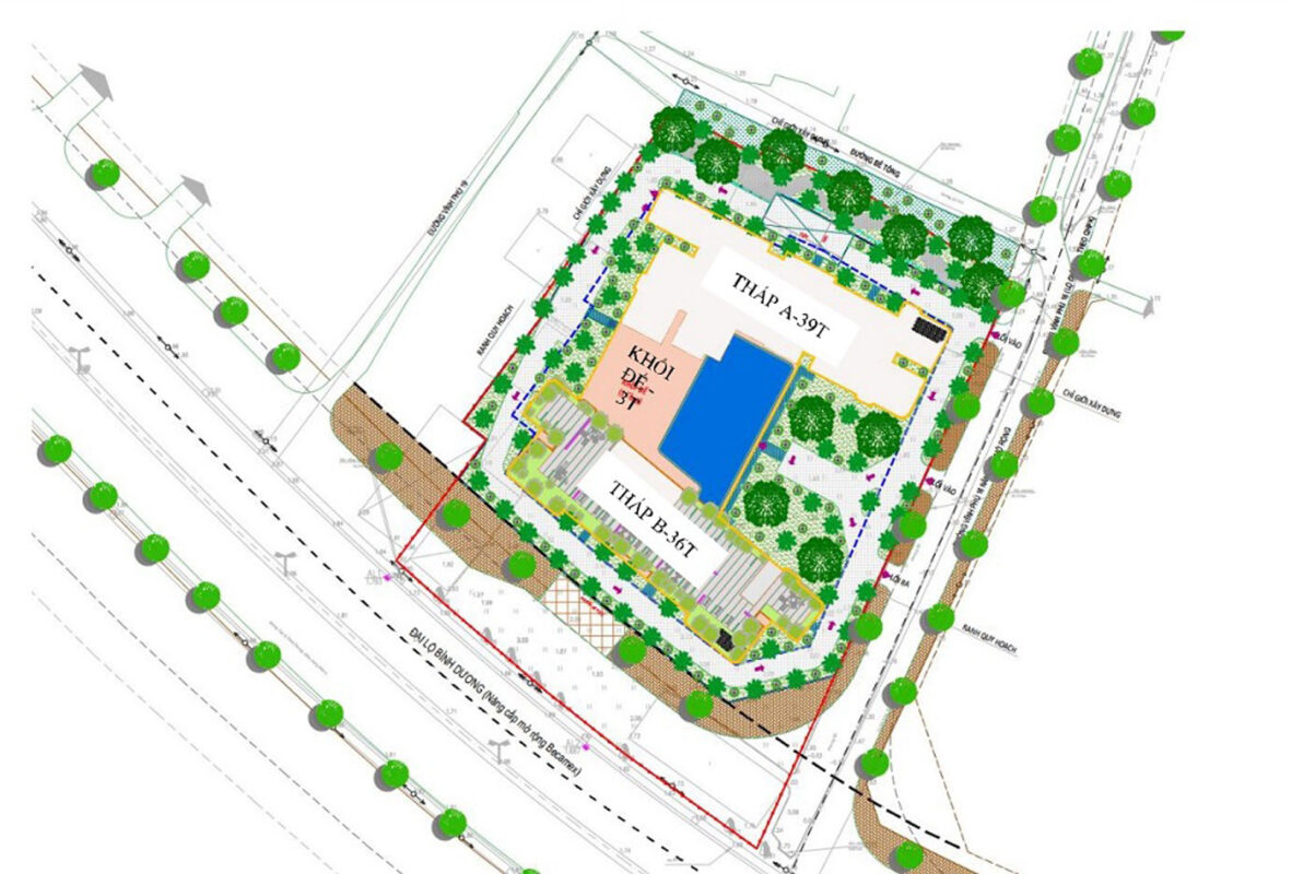 Vị trí dự án The Emerald 68