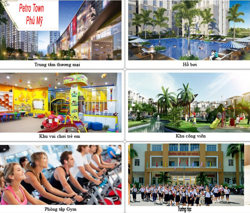 Tiện ích Petro Town Phú Mỹ