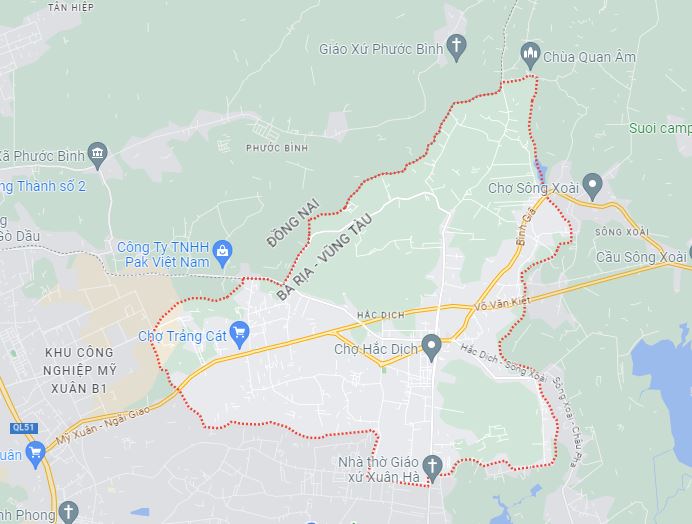 Tổng quan đất nền phường Hắc Dịch