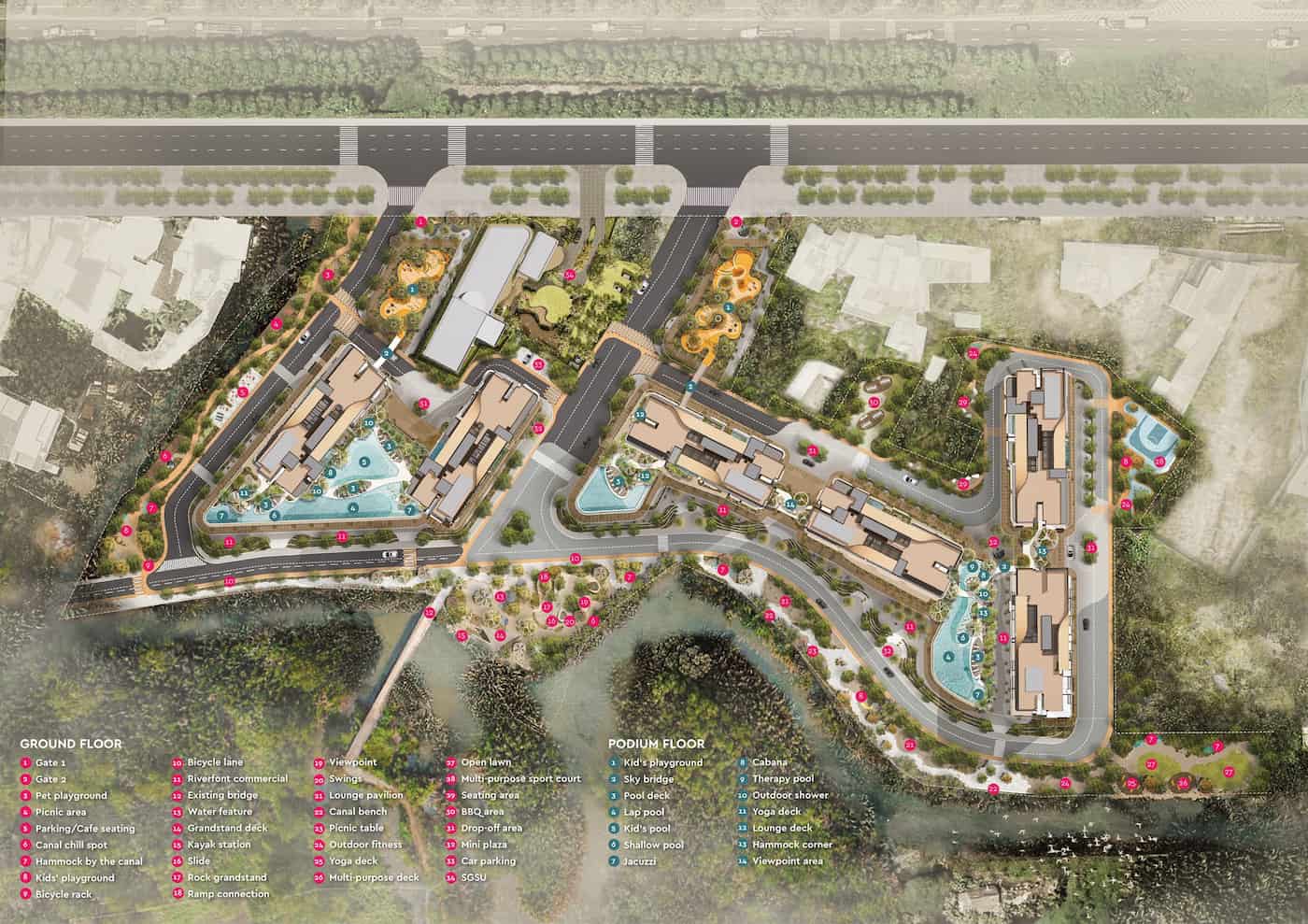 Tiện ích dự án Eaton Park