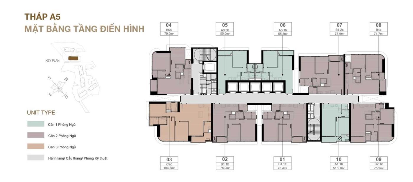 Mặt bằng Eaton Park