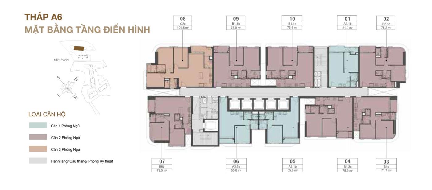 Mặt bằng Eaton Park