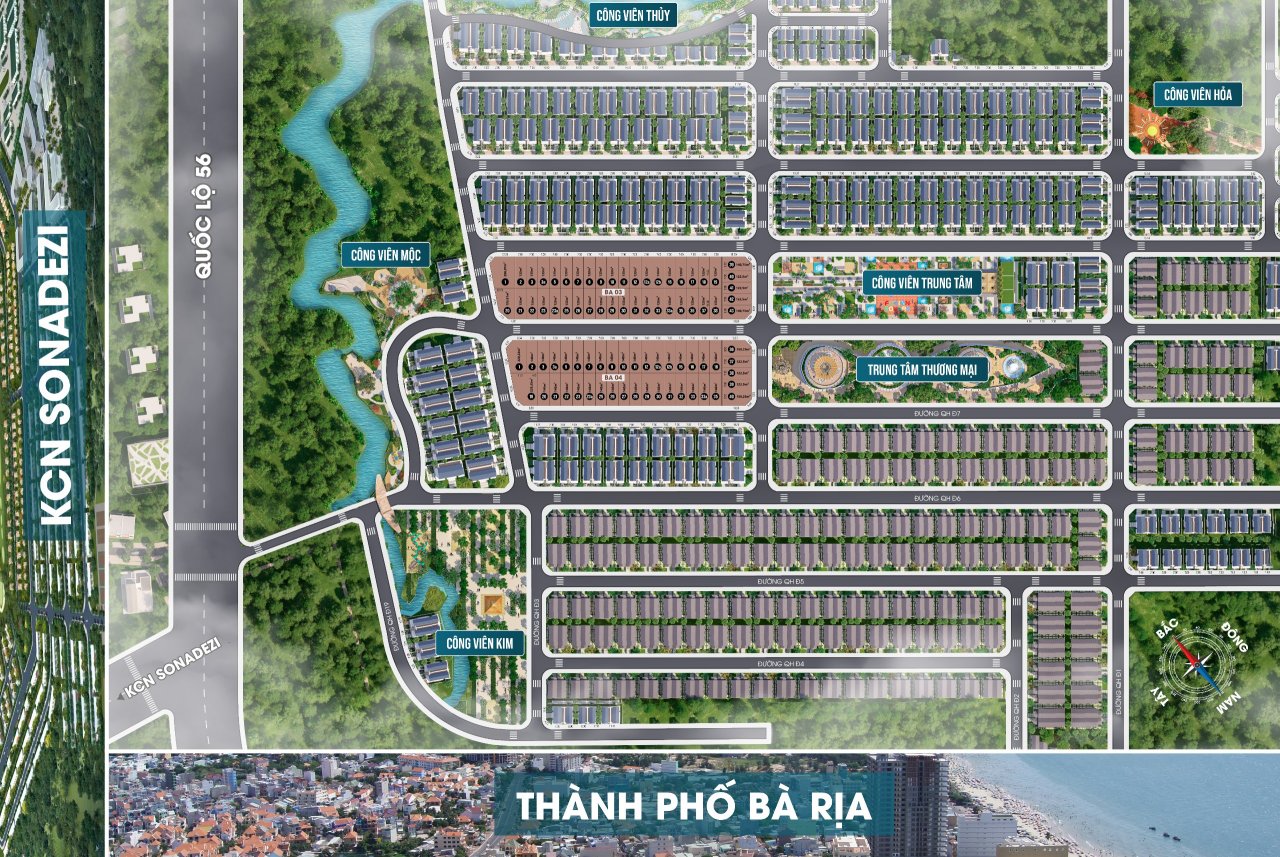 Mặt bằng phân lô Lan Anh 7