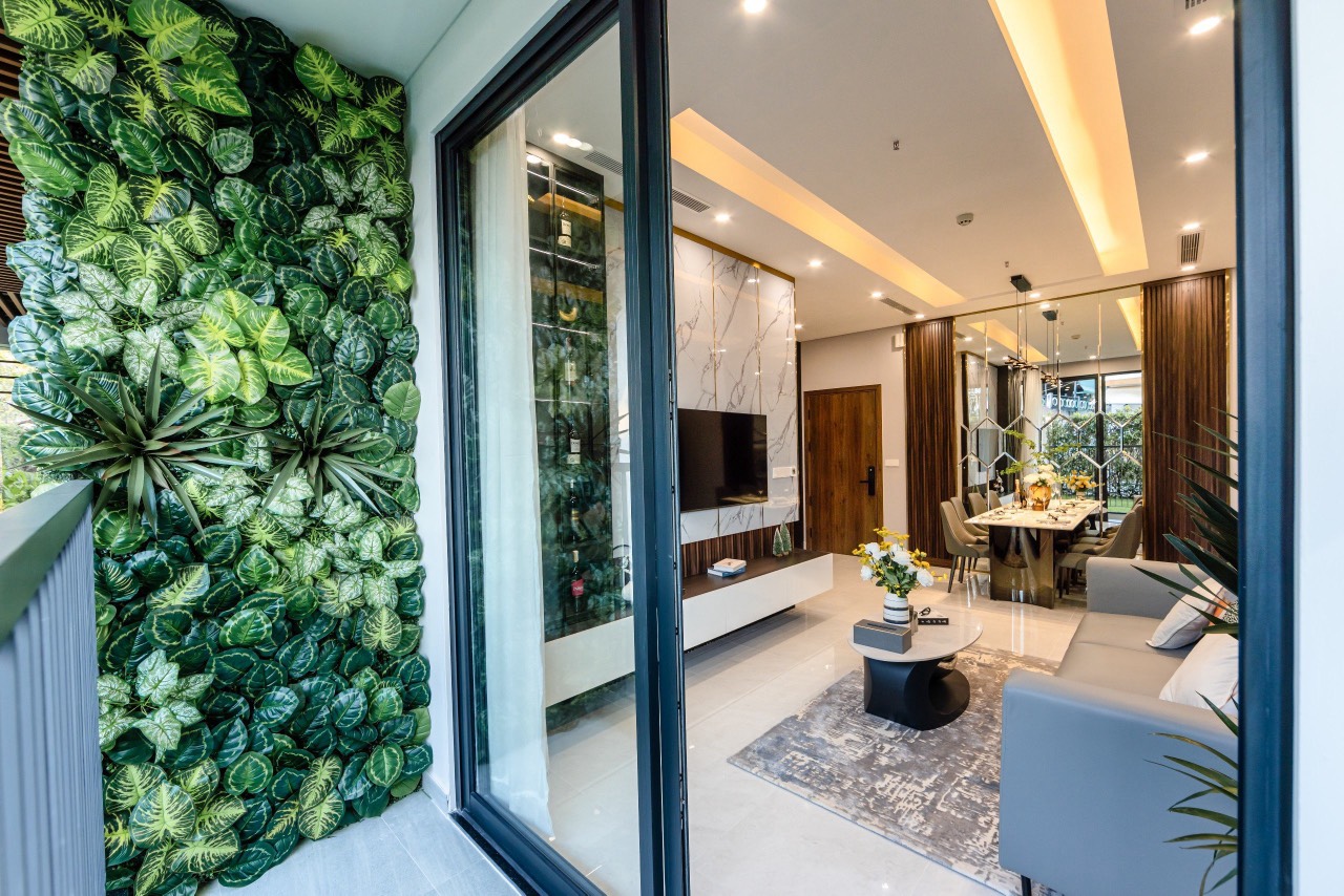 Nhà mẫu A&T Sky Garden 2 PN