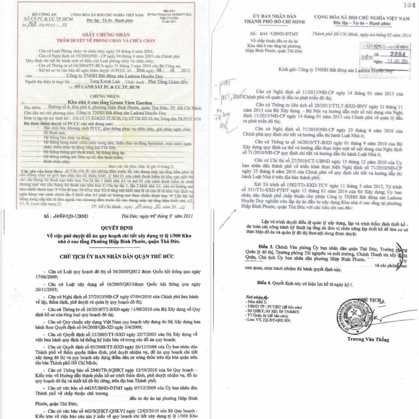 Pháp lý dự án chung cư Urban Green