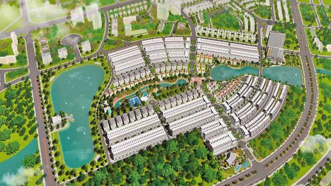 Tổng thể nhà phố Lavida Vũng Tàu