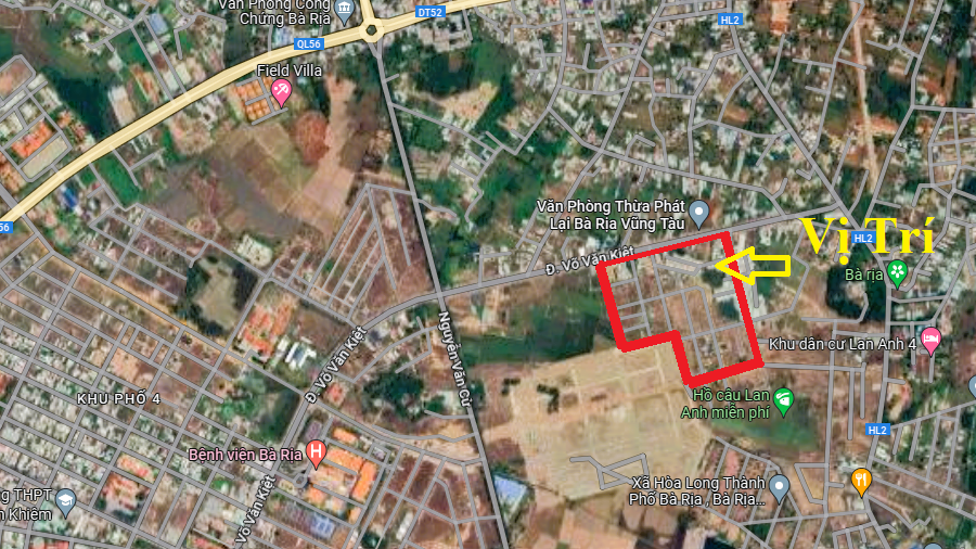 Vị trí khu dân cư Lan Anh 1