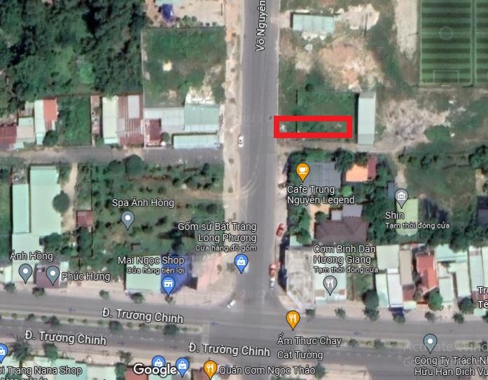 Đất đường Võ Nguyên Giáp thị xã Phú Mỹ